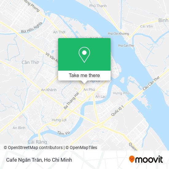 Cafe Ngân Trân map