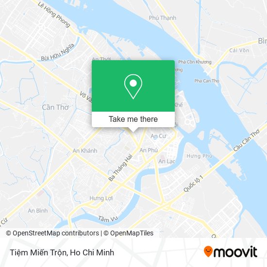 Tiệm Miến Trộn map