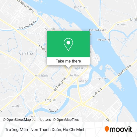 Trường Mầm Non Thanh Xuân map