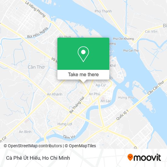 Cà Phê Út Hiếu map