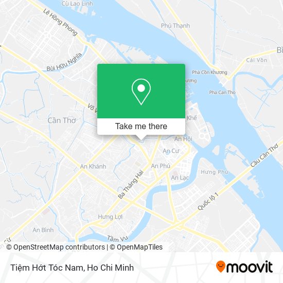 Tiệm Hớt Tóc Nam map