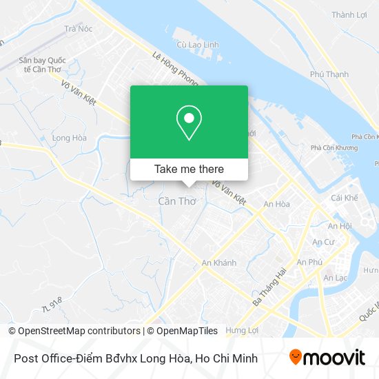 Post Office-Điểm Bđvhx Long Hòa map
