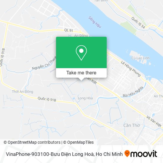 VinaPhone-903100-Bưu Điện Long Hoà map