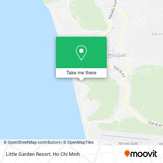 Little Garden Resort map