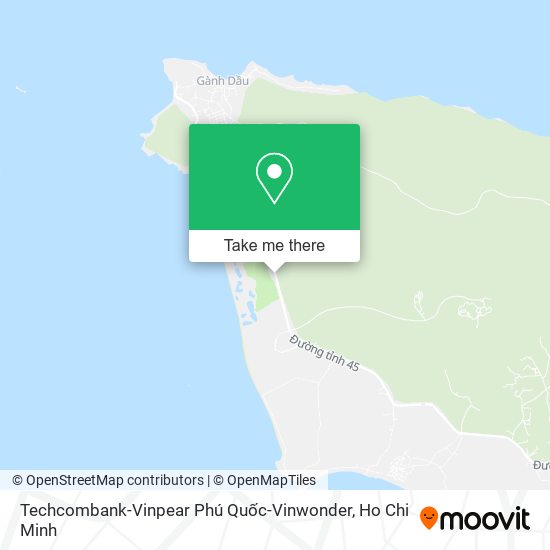 Techcombank-Vinpear Phú Quốc-Vinwonder map