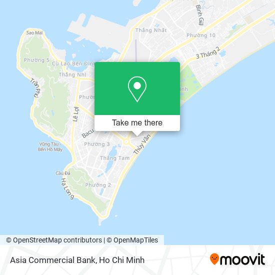Asia Commercial Bank map