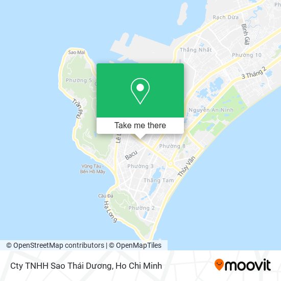 Cty TNHH Sao Thái Dương map