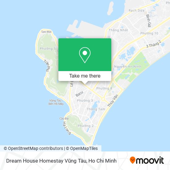 Dream House Homestay Vũng Tàu map
