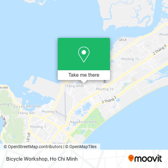 Bicycle Workshop map
