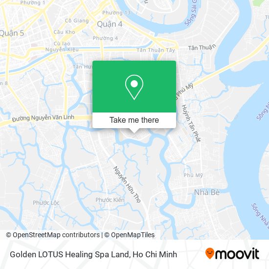 Golden LOTUS Healing Spa Land map