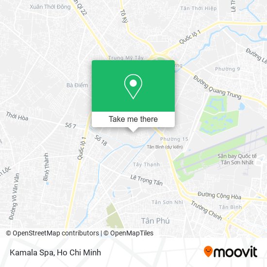 Kamala Spa map