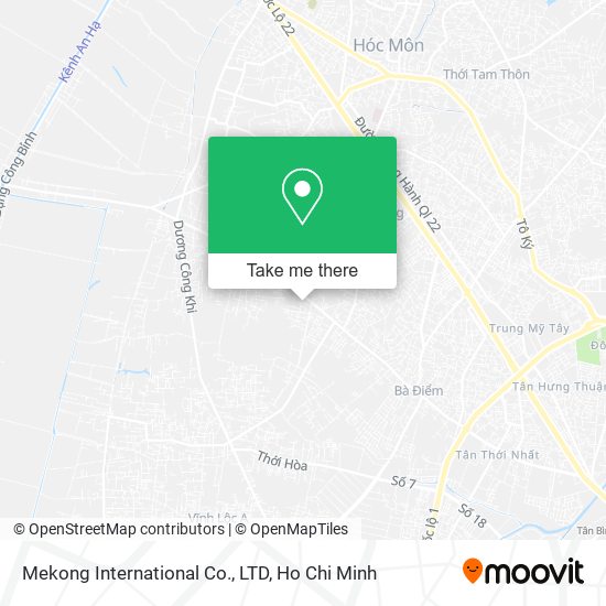 Mekong International Co., LTD map