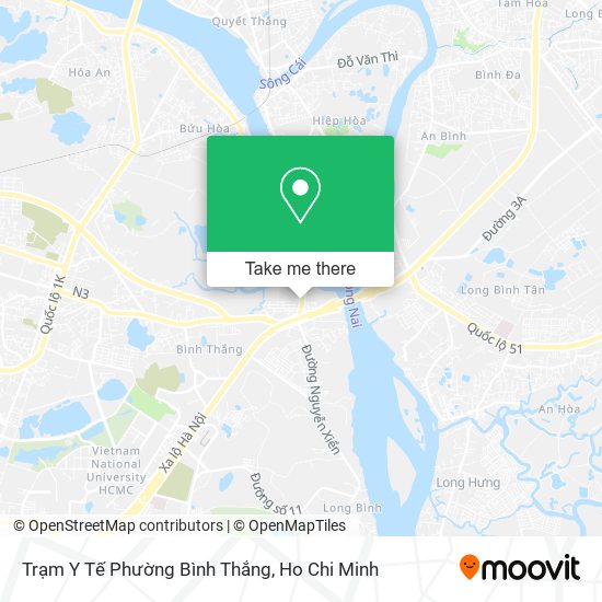 Trạm Y Tế Phường Bình Thắng map