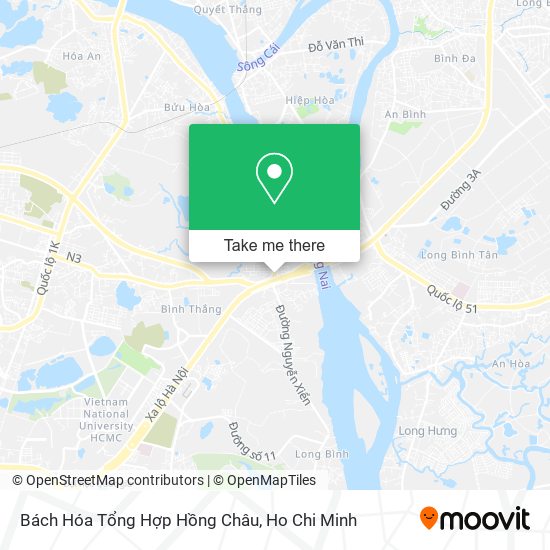 Bách Hóa Tổng Hợp Hồng Châu map