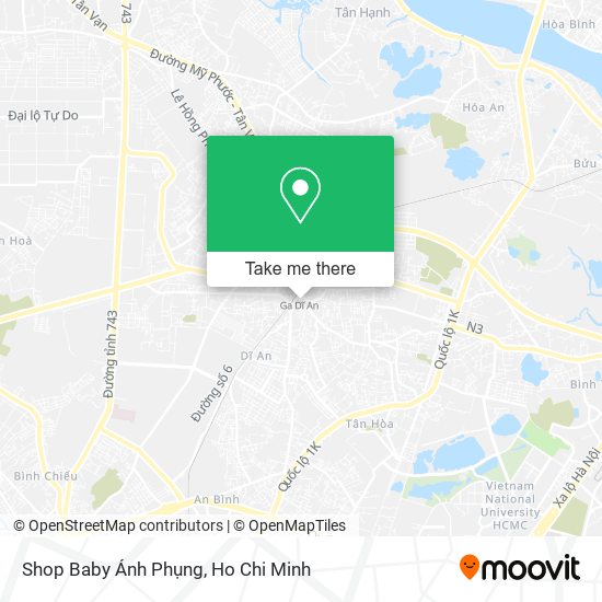 Shop Baby Ánh Phụng map