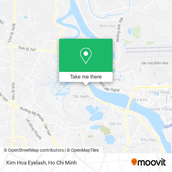 Kim Hoa Eyelash map