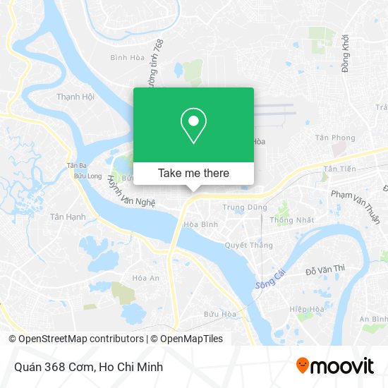 Quán 368 Cơm map