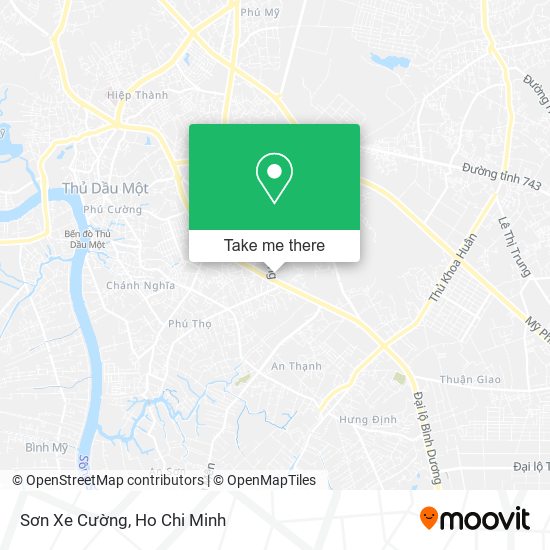 Sơn Xe Cường map