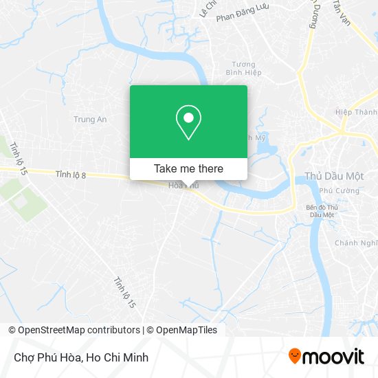 Chợ Phú Hòa map