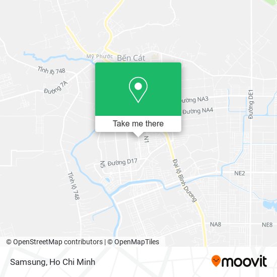 Samsung map