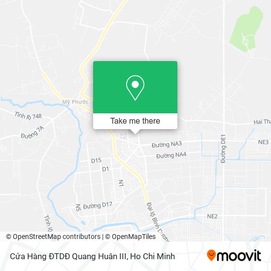 Cửa Hàng ĐTDĐ Quang Huân III map