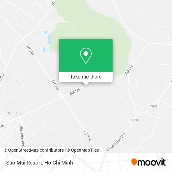 Sao Mai Resort map