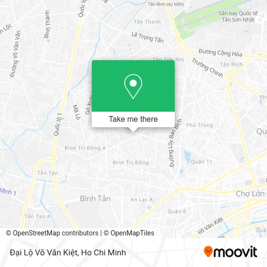 Đại Lộ Võ Văn Kiệt map