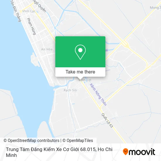 Trung Tâm Đăng Kiểm Xe Cơ Giới 68.015 map