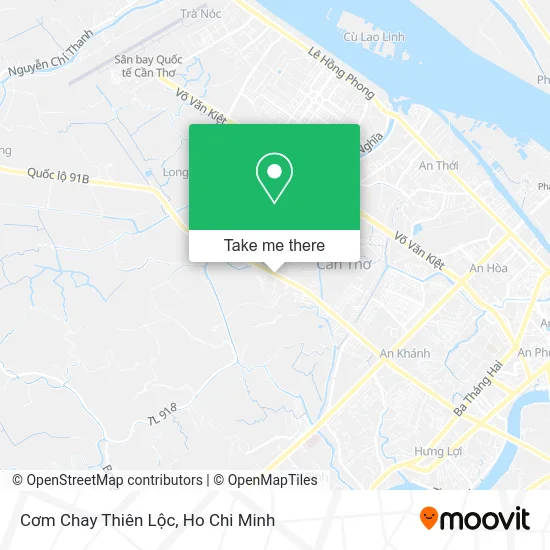 Cơm Chay Thiên Lộc map