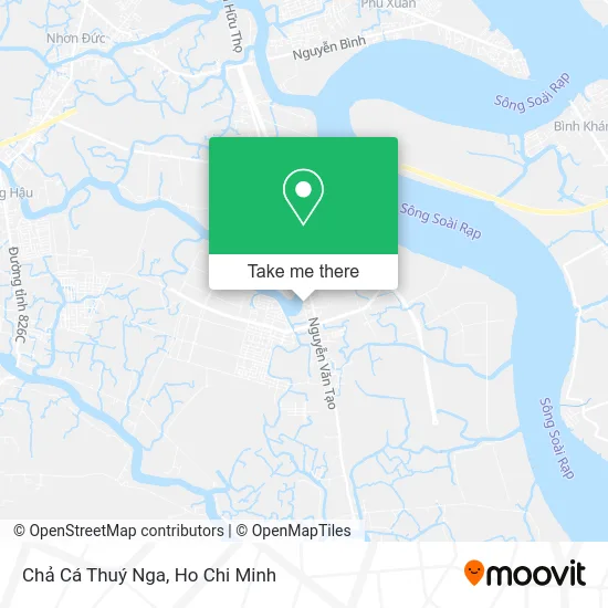 Chả Cá Thuý Nga map