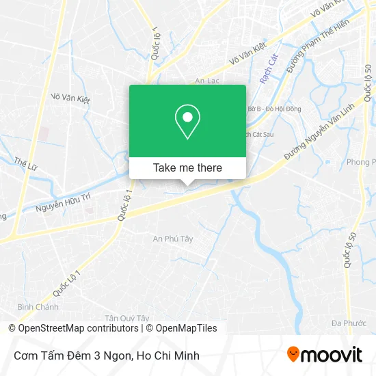 Cơm Tấm Đêm 3 Ngon map