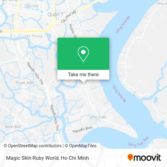 Magic Skin Ruby World map