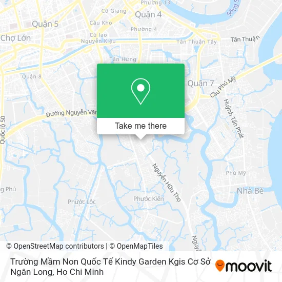 Trường Mầm Non Quốc Tế Kindy Garden Kgis Cơ Sở Ngân Long map