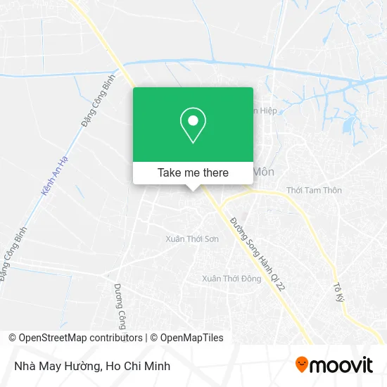 Nhà May Hường map