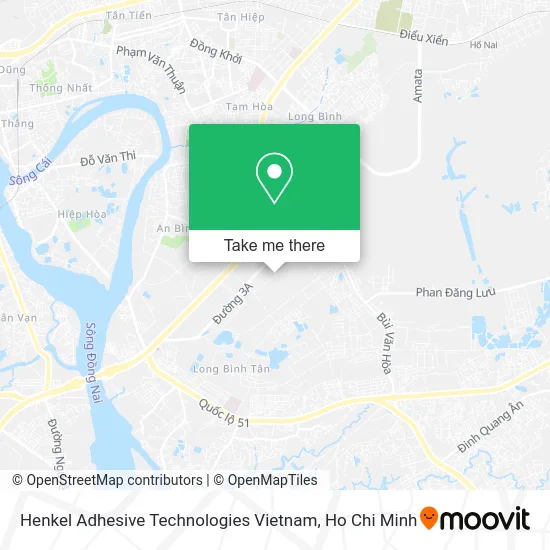 Henkel Adhesive Technologies Vietnam map
