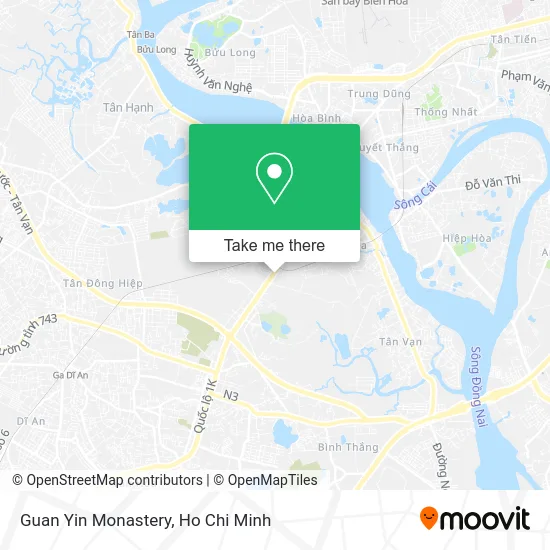 Guan Yin Monastery map