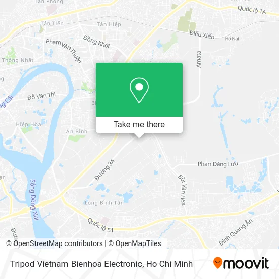 Tripod Vietnam Bienhoa Electronic map