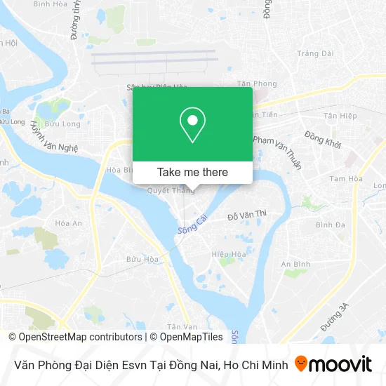 Văn Phòng Đại Diện Esvn Tại Đồng Nai map