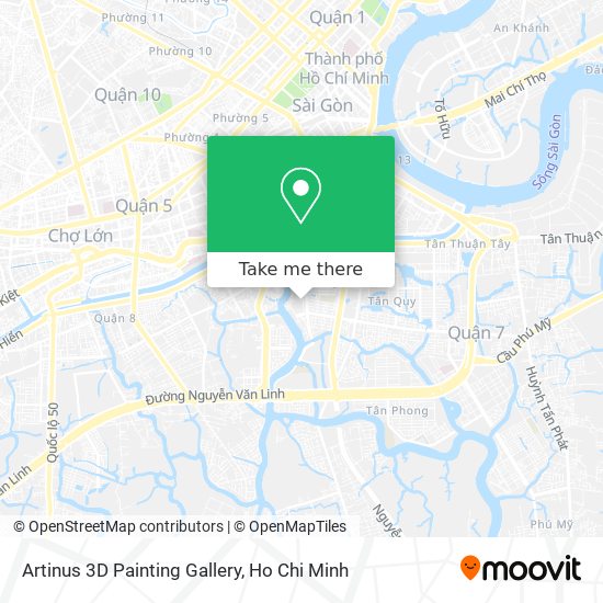 Artinus 3D Painting Gallery map