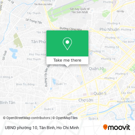UBND phường 10, Tân Bình map