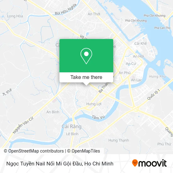 Ngọc Tuyền Nail Nối Mi Gội Đầu map