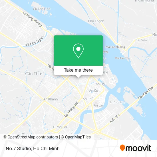 No.7 Studio map