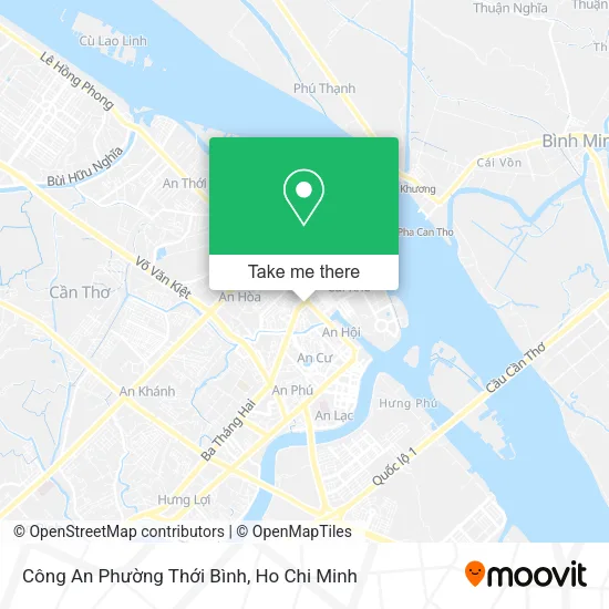 Công An Phường Thới Bình map