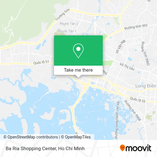 How to Get to Ba Ria Shopping Center in Ho Chi Minh by Bus, Metro or Ferry?