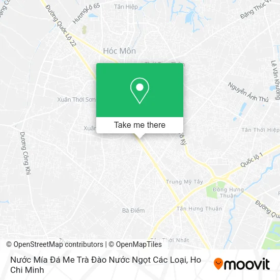 Nước Mía Đá Me Trà Đào Nước Ngọt Các Loại map