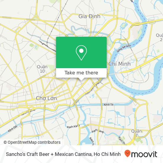 Sancho's Craft Beer + Mexican Cantina map