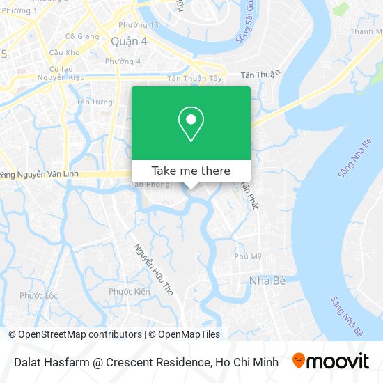 Dalat Hasfarm @ Crescent Residence map