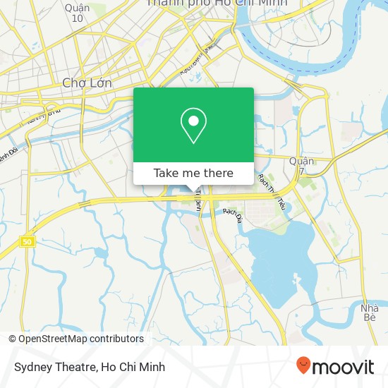 Sydney Theatre map