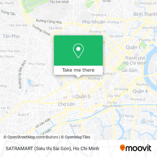 SATRAMART (Siêu thị Sài Gòn) map