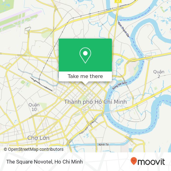 The Square Novotel map